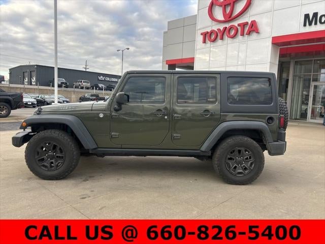 2015 Jeep Wrangler Unlimited Willys
