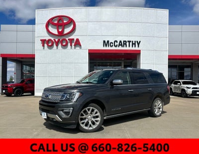 2019 Ford Expedition Max Platinum
