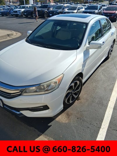 2017 Honda Accord EX-L w/Navigation and Honda Sensing