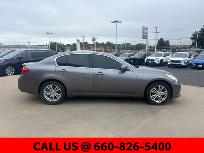 2010 INFINITI G37 X