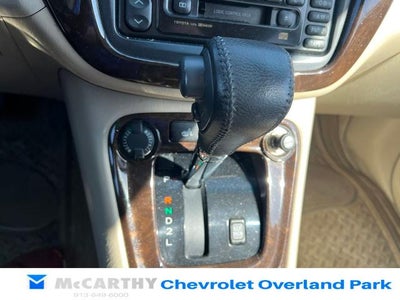 2002 Toyota Highlander LIMITED