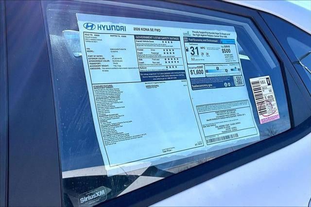 2026 Hyundai KONA SE FWD