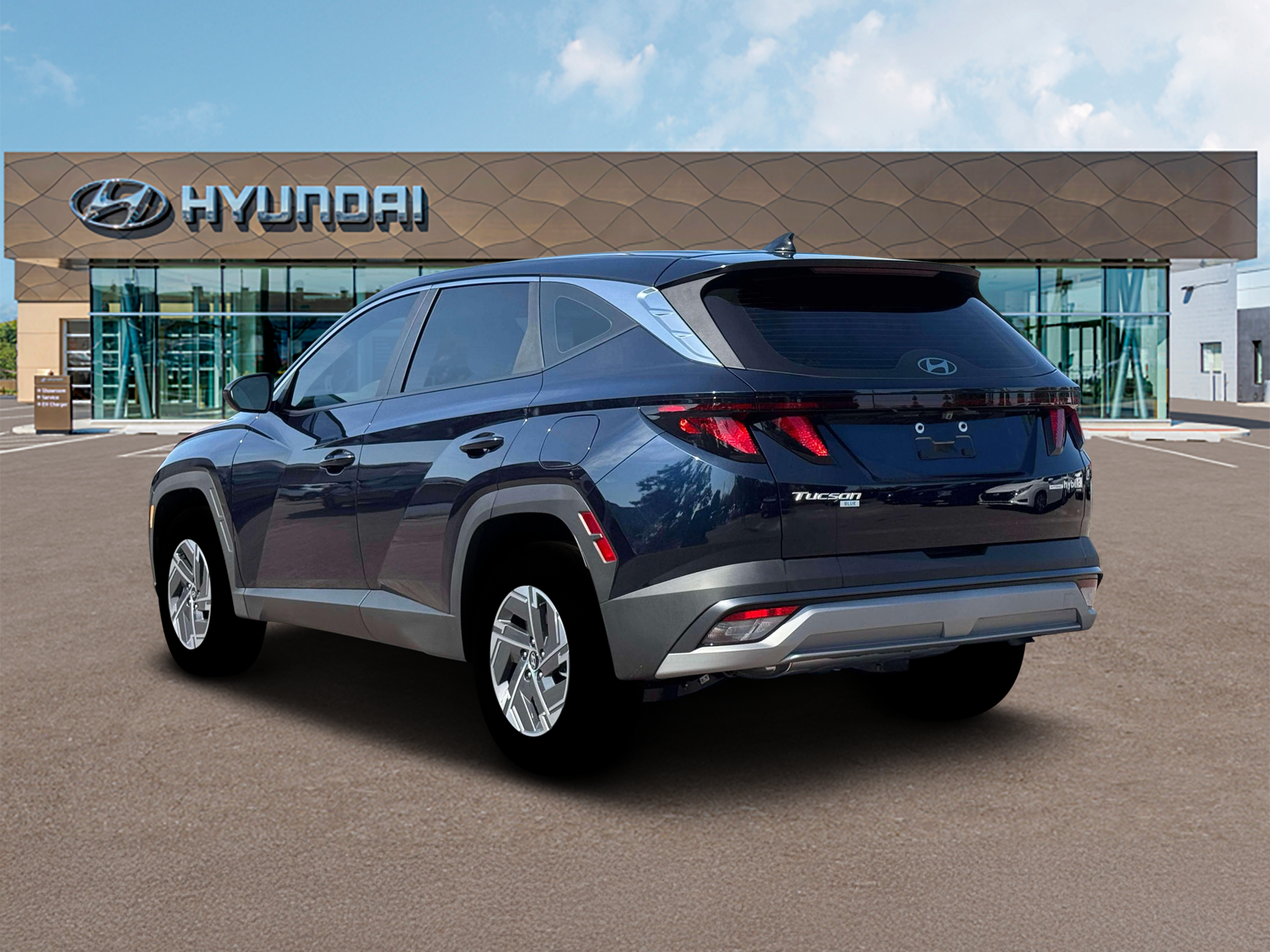2026 Hyundai TUCSON HYBRID Blue