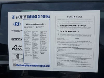 2020 Honda Passport EX-L