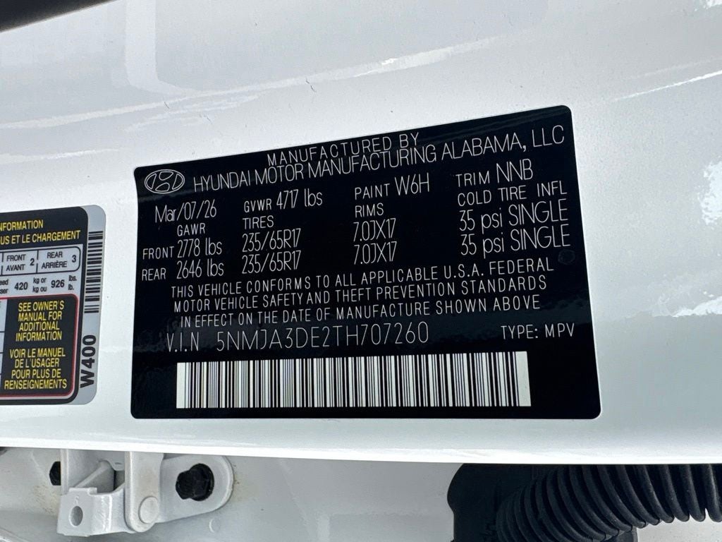 2026 Hyundai TUCSON SE FWD
