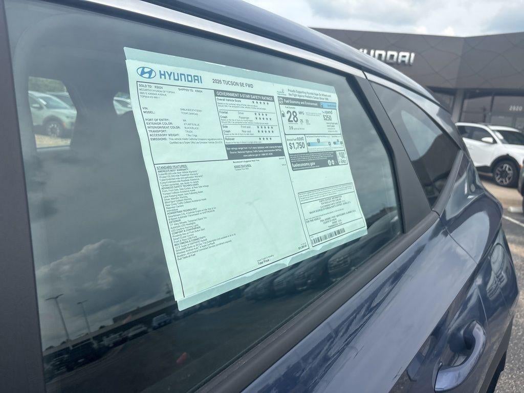 2026 Hyundai TUCSON SE FWD