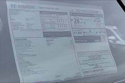 2026 Hyundai TUCSON SEL AWD