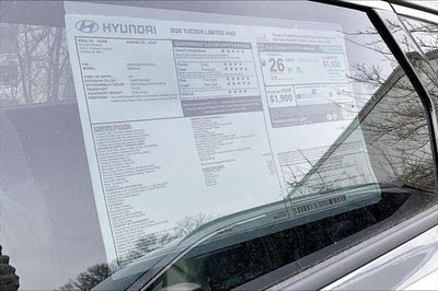 2026 Hyundai TUCSON Limited AWD