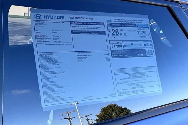 2026 Hyundai TUCSON XRT