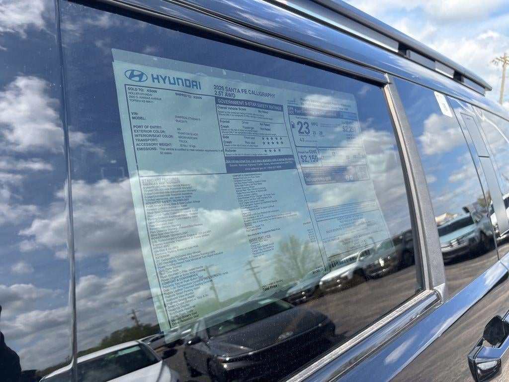 2026 Hyundai SANTA FE Calligraphy AWD