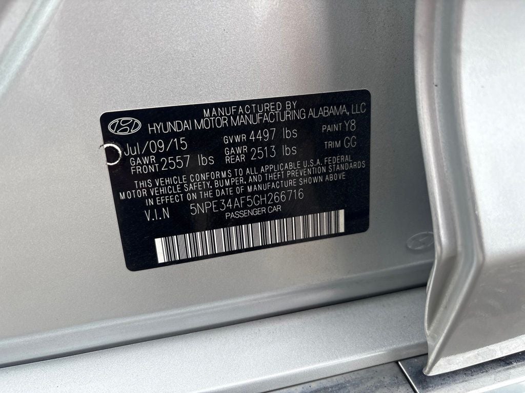 2016 Hyundai SONATA Limited