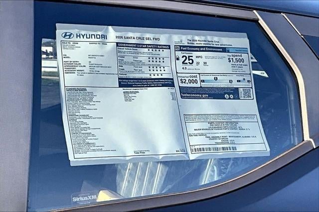 2026 Hyundai SANTA CRUZ SEL FWD