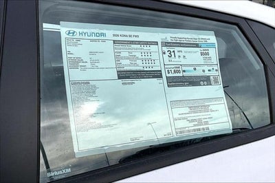 2026 Hyundai KONA SE FWD