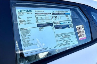 2026 Hyundai KONA SE