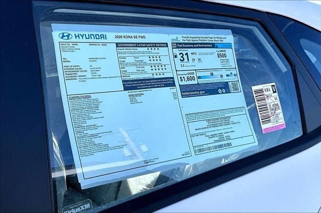 2026 Hyundai KONA SE