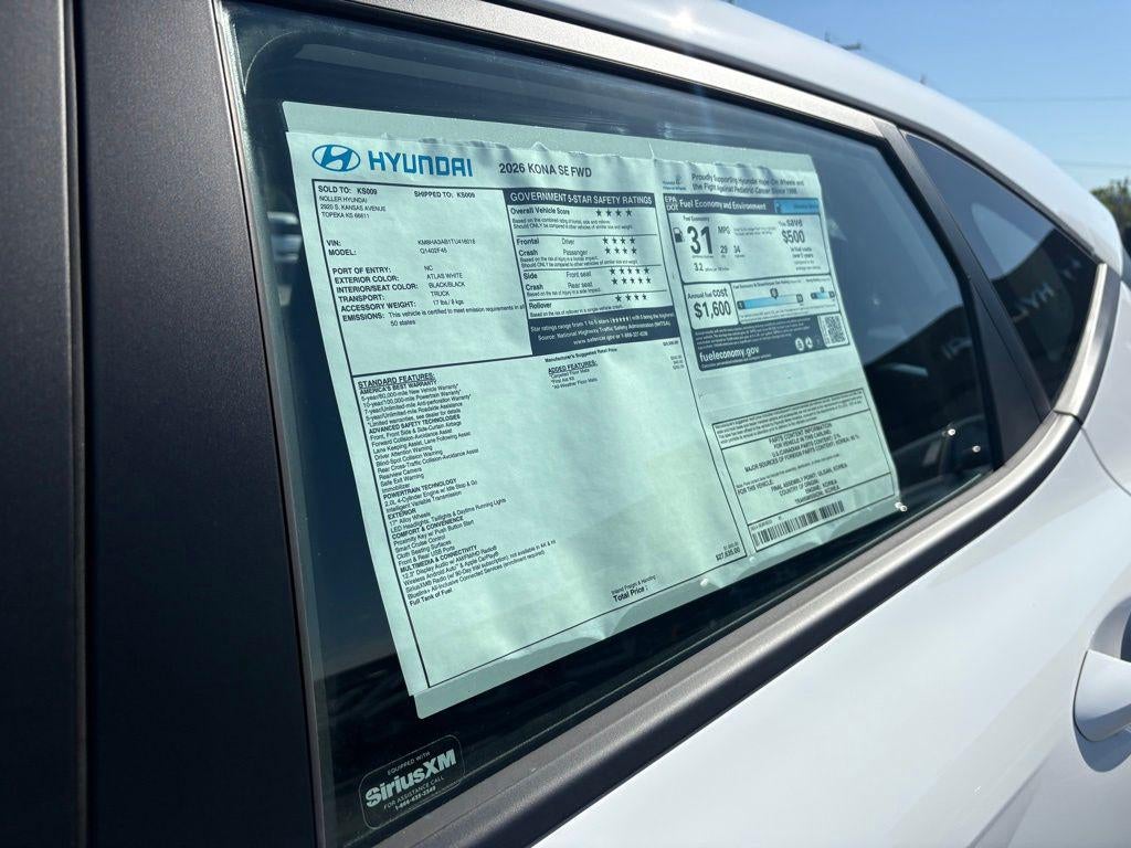 2026 Hyundai KONA SE FWD