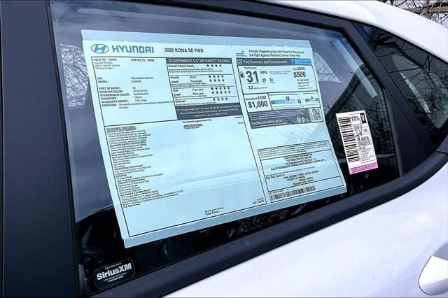 2026 Hyundai KONA SE