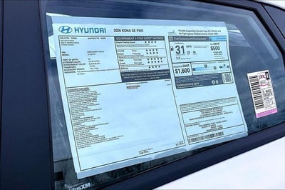 2026 Hyundai KONA SE