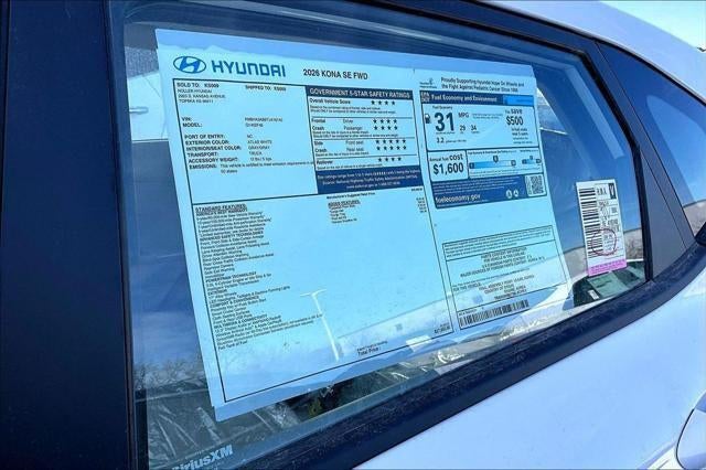 2026 Hyundai KONA SE FWD
