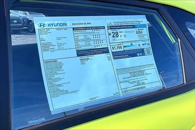 2026 Hyundai KONA SE