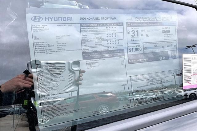 2026 Hyundai KONA SEL Sport FWD