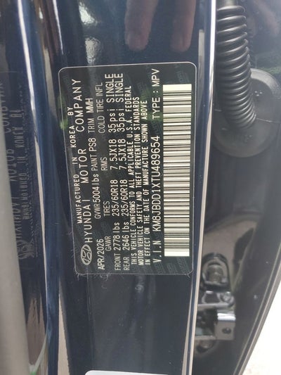 2026 Hyundai TUCSON HYBRID SEL AWD