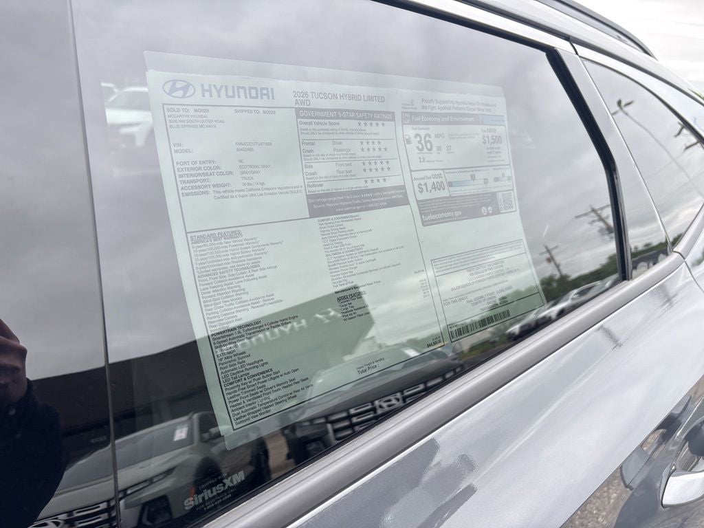 2026 Hyundai TUCSON HYBRID Limited
