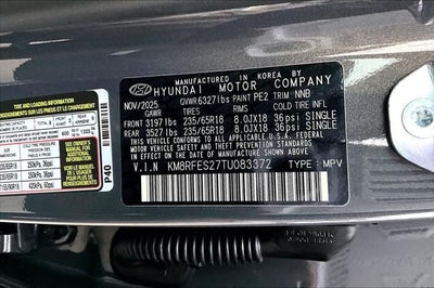 2026 Hyundai PALISADE SE