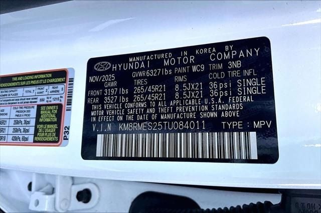 2026 Hyundai PALISADE Calligraphy