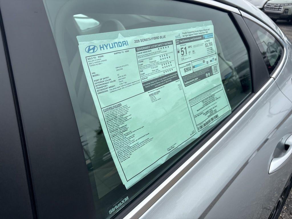 2026 Hyundai SONATA HYBRID Blue