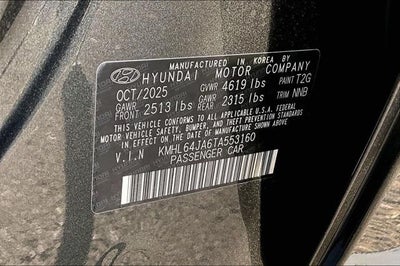 2026 Hyundai SONATA SEL Sport