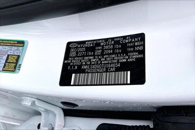 2026 Hyundai ELANTRA SEL Sport Premium
