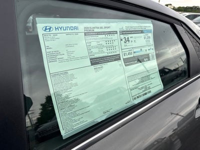 2026 Hyundai ELANTRA SEL Sport