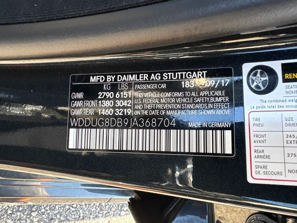 2018 Mercedes-Benz S-Class S 560
