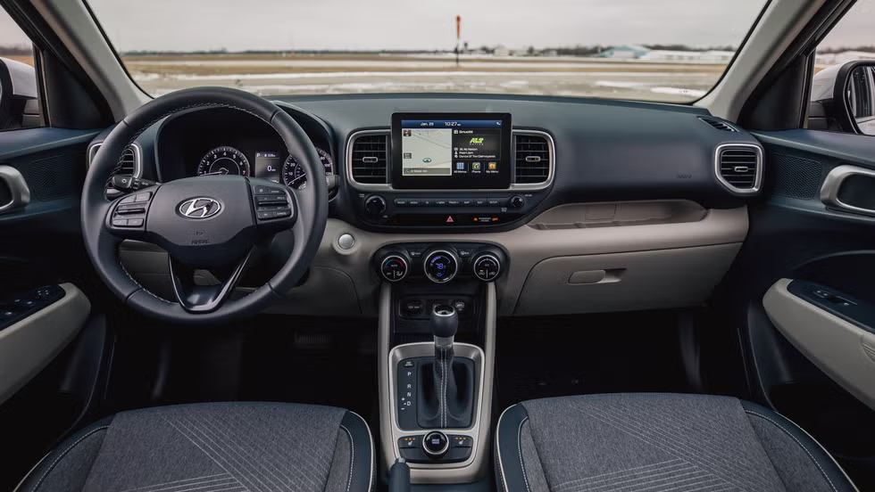 2027 Hyundai Venue interior at McCarthy Hyundai of Olathe