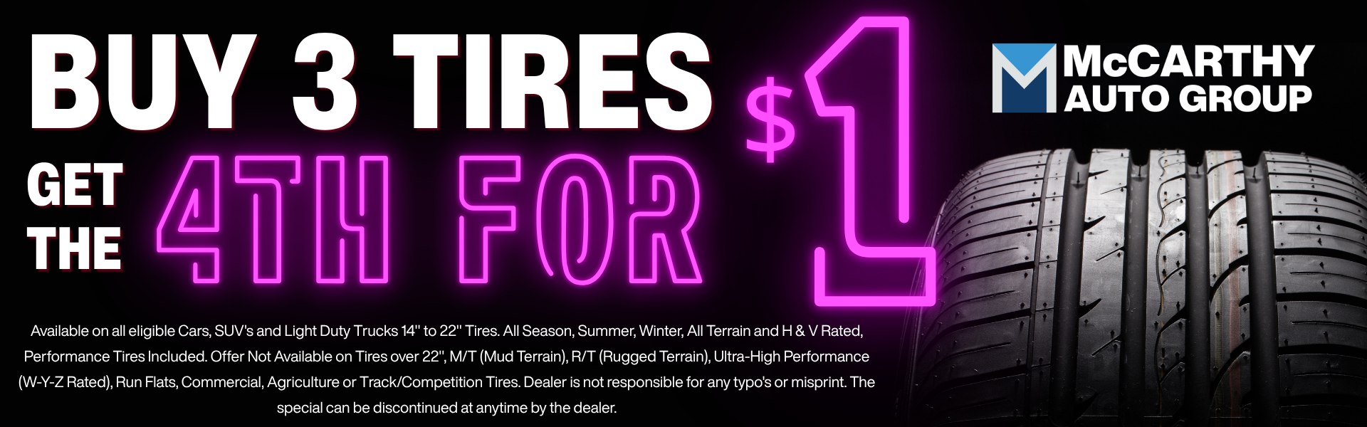 Tire Deals Near Olathe, Kansas
