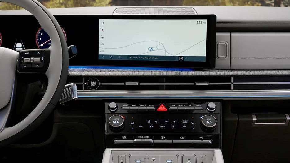 2027 Hyundai Santa Fe interior at McCarthy Hyundai of Olathe